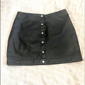 NWOT TOPSHOP hight waisted mini skirt